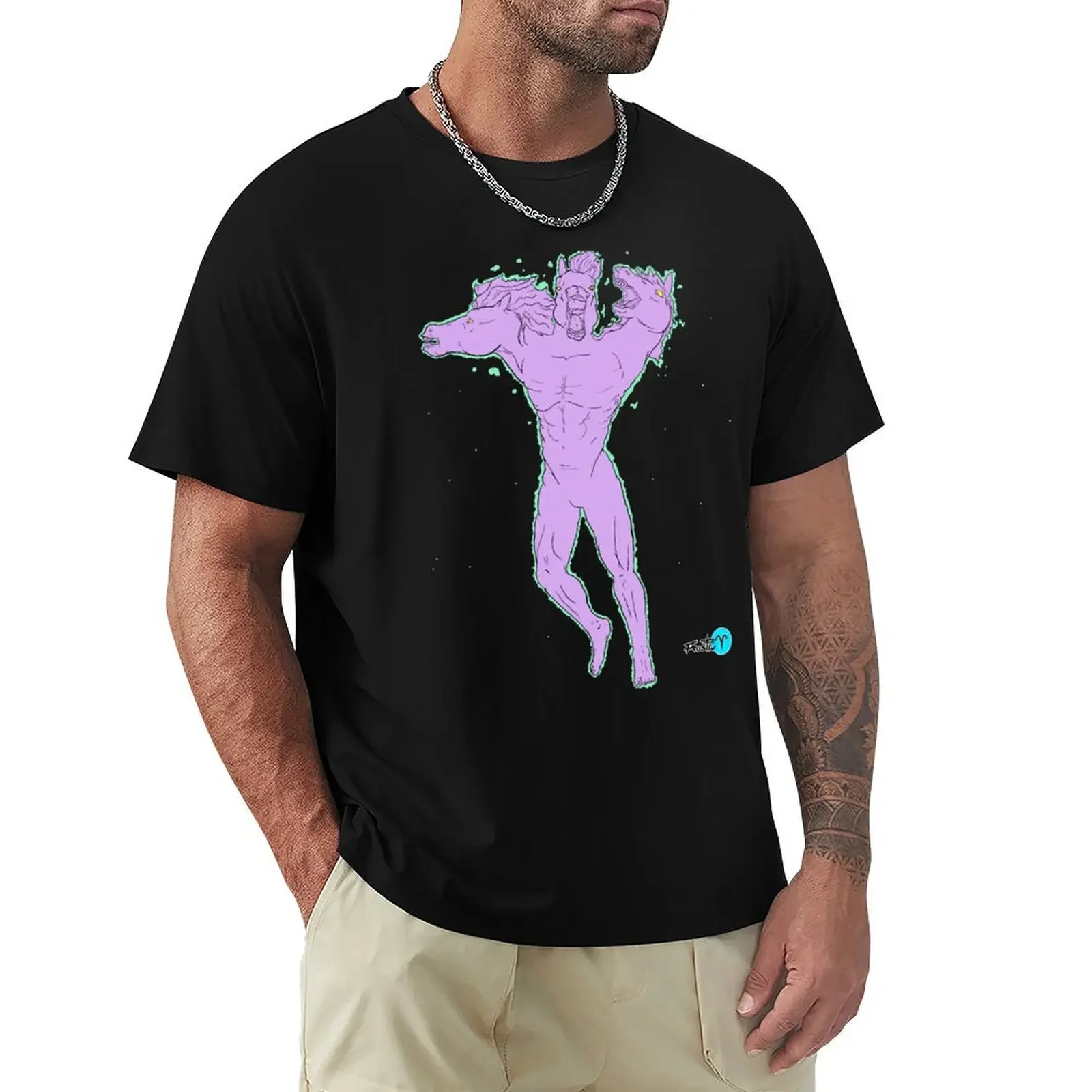 Space Horse: Horse to Horse - Quasar T-Shirt anime tshirt for a boy men clothings