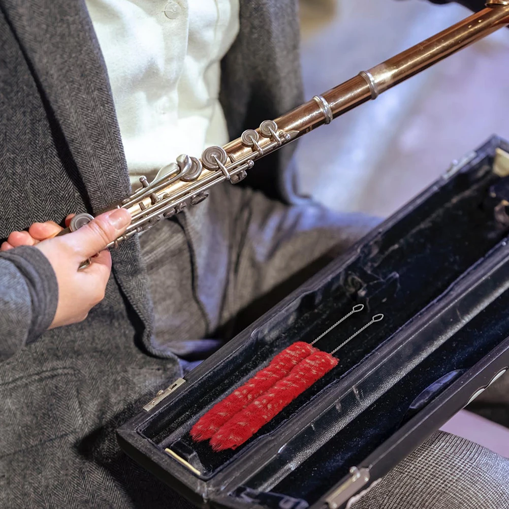 

Cleaning Brush for Clarinet Accessories Maintenance Kit Durable Material Storage Hole Musical Instruments