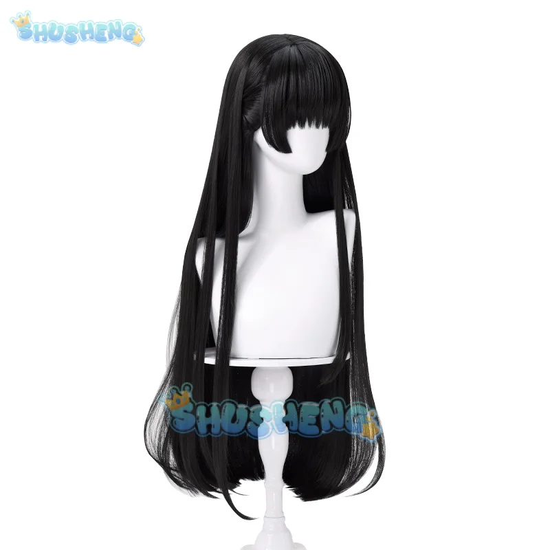 Wuthering Waves Chisa Cosplay Perücke Anime Charakter Prop Halloween Karneval Party