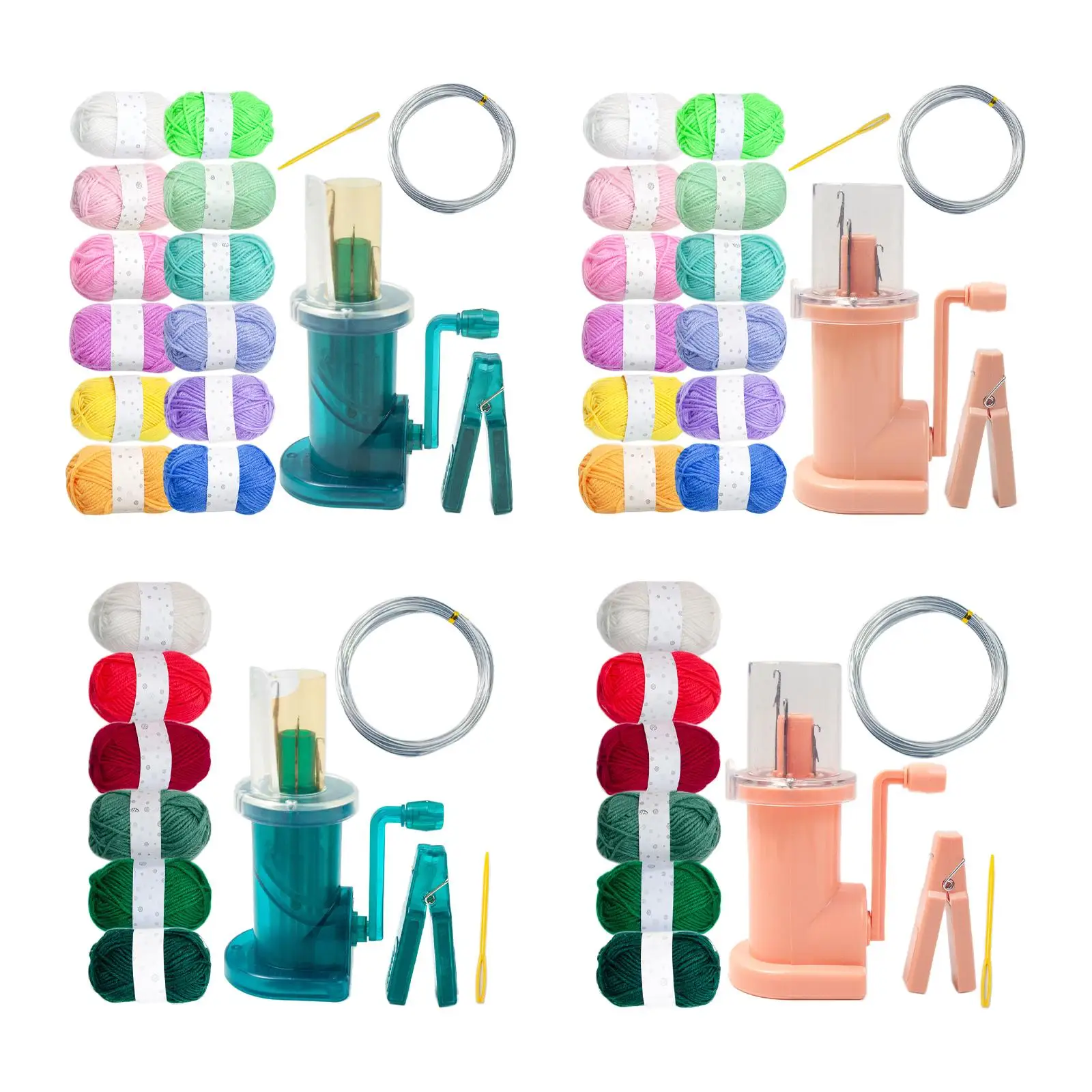 

Easy Knitter Portable Household Spool Knitter Knitting Tool for Sweaters Bracelet DIY Craft Adult