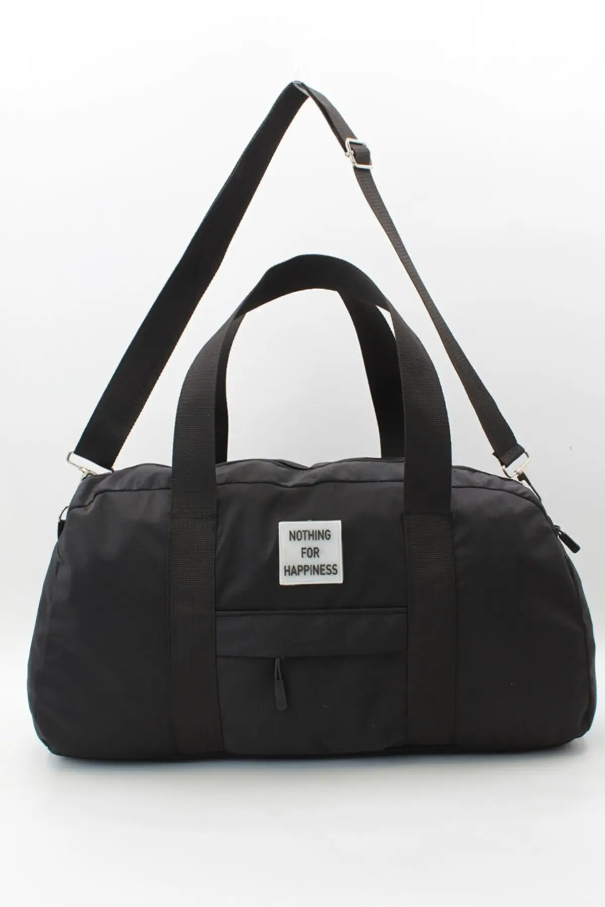 Модная черная сумка унисекс для путешествий, фитнеса и спорта с длинным ремешком и передним карманом, стильная, практичная, быстрая и безопасная доставка, модель 2022