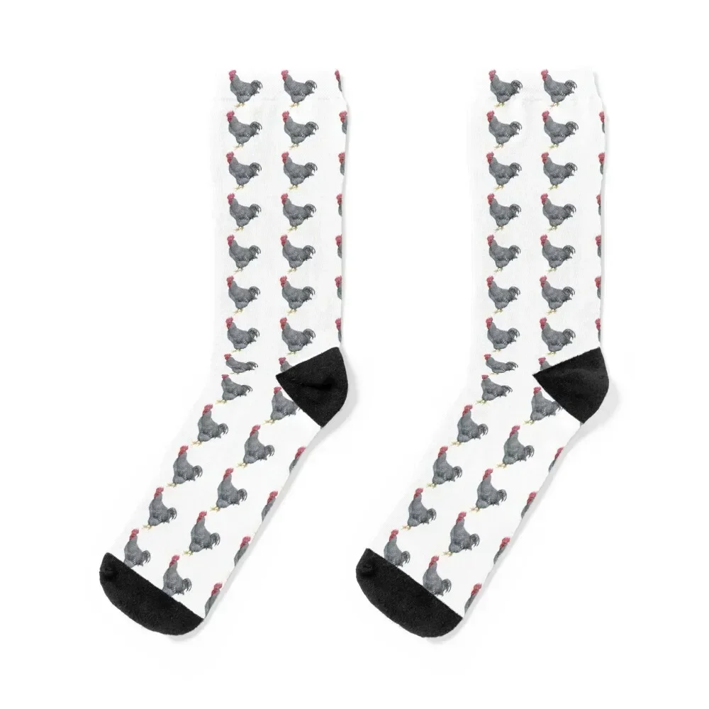 Barred Rock Rooster Socks Crossfit ankle Sports heated Women Socks Men's