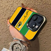 Hot Phone A-Ayrton Case For S-Senna F1 iPhone 16e 16 15 14 13 12 11 mini Pro Max X XR XSMAX 8 7 Plus Anti Fall Matte Back Cover