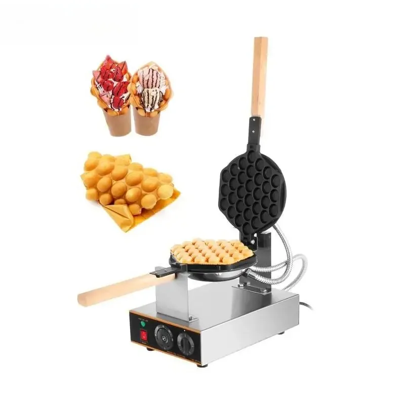 Bubble Waffle aker Nonstick Waffle aking hine Hoe Appliance Gaufriers Baking Snack Gaufres Waffle Irons