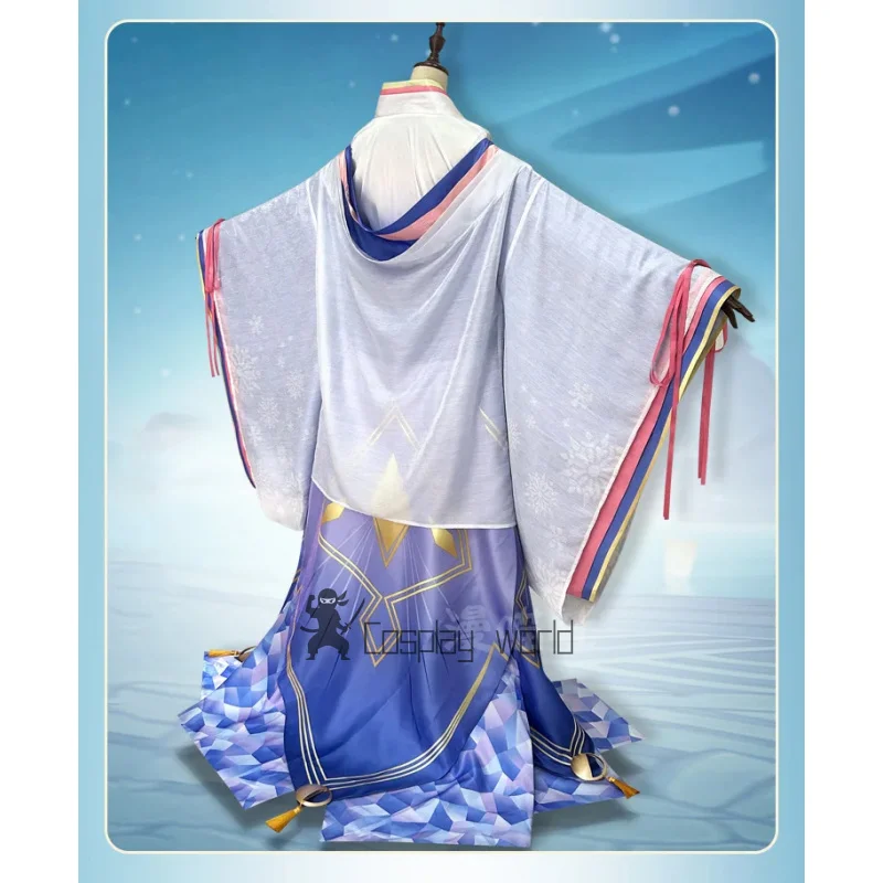 Игра Onmyoji Kaguya Hime костюмы для косплея униформа аниме ролевые игры праздничная вечеринка одежда на Хэллоуин для женщин