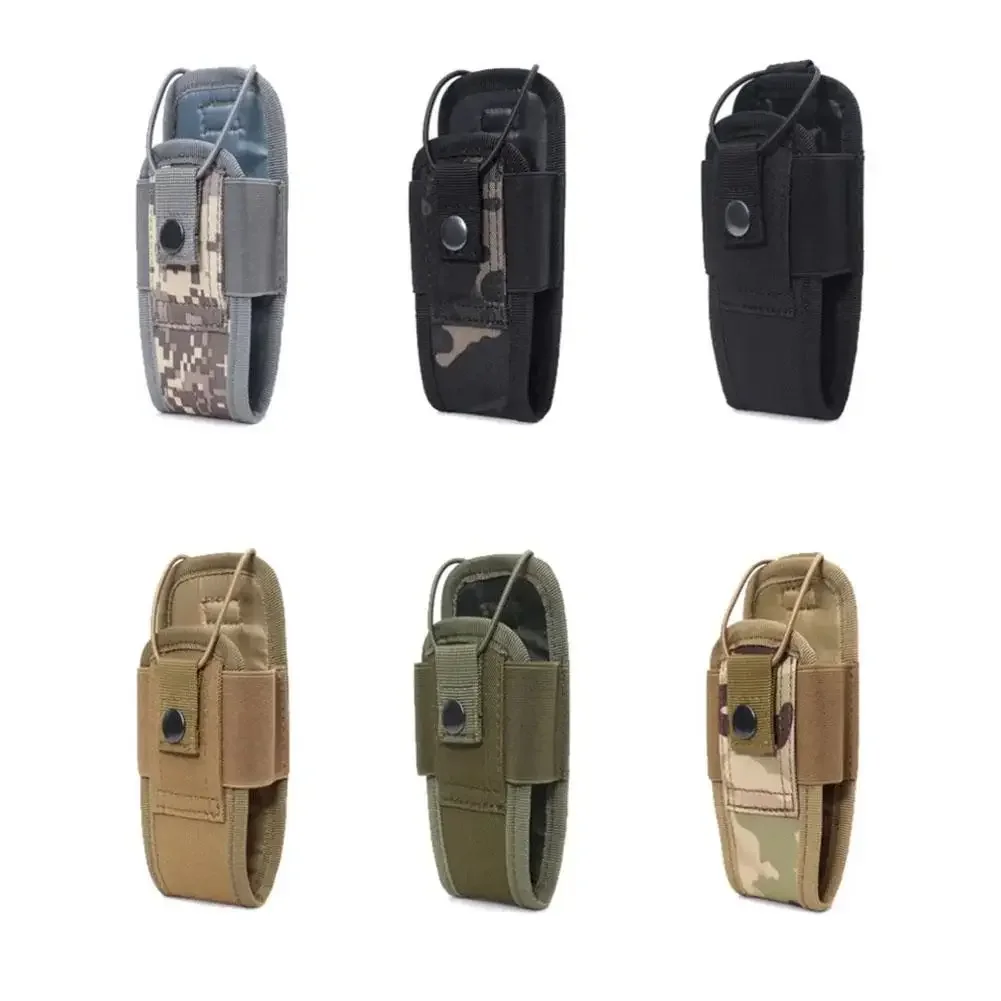 Taktische Walkie-Talkie-Tragetasche, Molle-Funkgerätetasche, tragbare Outdoor-Jagd-Sport-Hüfttasche, Interphone-Holster – Detail 4