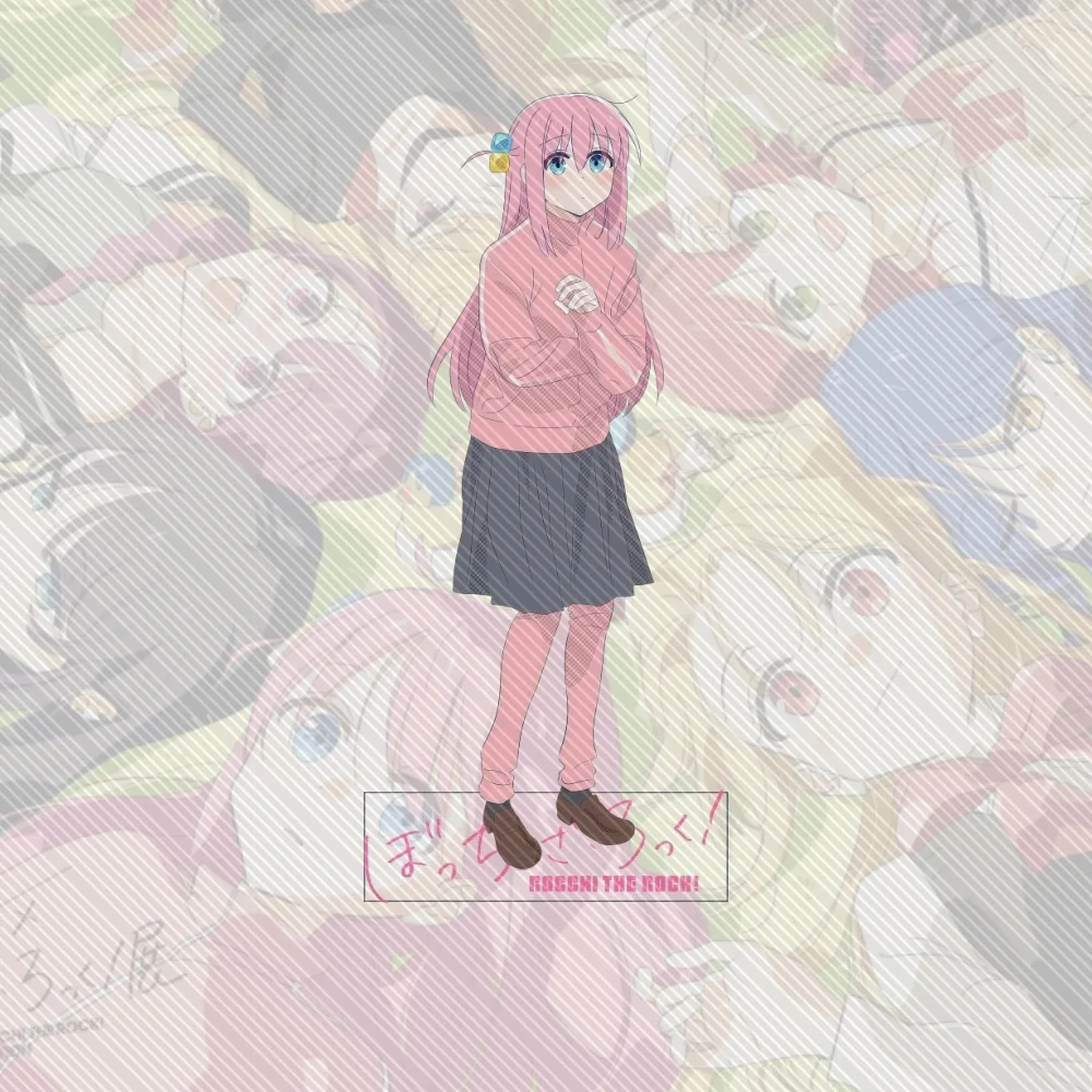 15 سنتيمتر أنيمي BOCCHI الصخور الاكريليك حامل نموذج Hidori Ijichi Nijika Yamada Ryo Ikuyo المشجعين جمع الديكور #3