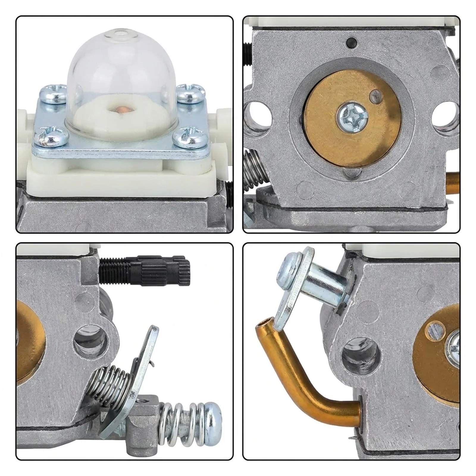 C1M-K77 Replacement Carburetor Kit Fuel Lines Provided Gaskets And Fuel Includes Filter for versatile Carburetor Solution