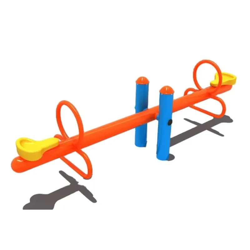 2027 Hot Sale Classic Outdoor Amusement Park Seesaw Playground Kids Double Seats Seesaw for Kids