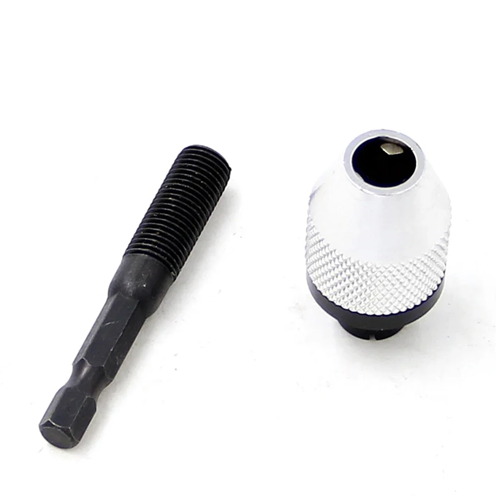0.3-6.5mm クイックチェンジ六角ハンドル三爪セルフセンタリングツイストドリルチャック 0.3-3.6mm 電動研削工具セット