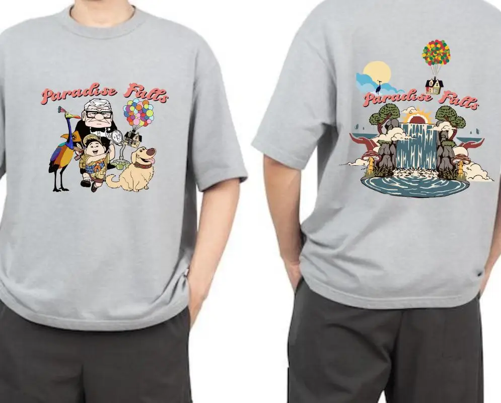 Retro Disney/Pixar Up Shirts Disney/Pixar Up Characters Disney Carl and Ellie Shirts Family Shirts Disney/Pixar Up Family Shirts