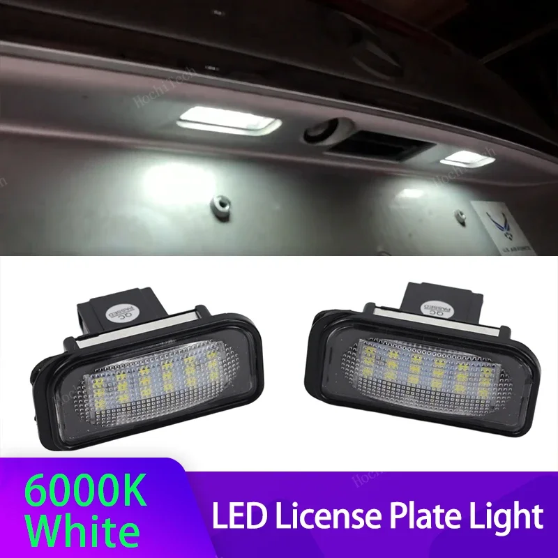 

Светодиодный светильник номерного знака Canbus в сборе для Mercedes Benz C-class W203 4Door 2001-2007 R230 W209 C209 A209 SL CLK Class