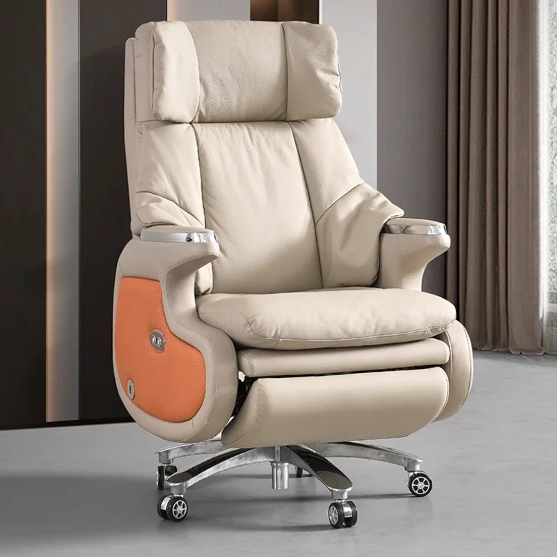 

Электрическая подставка для ног, эргономичный стул на колесах, 7-точечное вибрационное кресло, компьютерное кресло, каркас из цельного дерева, мебель для офиса и геймера