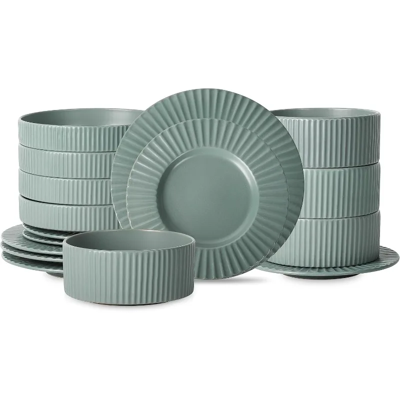 

Dinnerware Set, 16-Piece-Service for 4