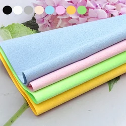 10pcs Faux Sea Island Filament Fabrics Glasses Microfiber Cleaning Cloth Eyeglasses Lens Cleaner Wipe Black Grey White 17x14cm