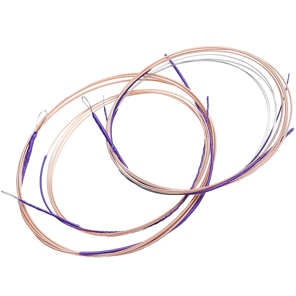 4 Buah Senar Pipa Profesional Senar Pengganti Lute Cina yang Andal Umur Pakai Panjang Performa Penyetelan yang Lancar