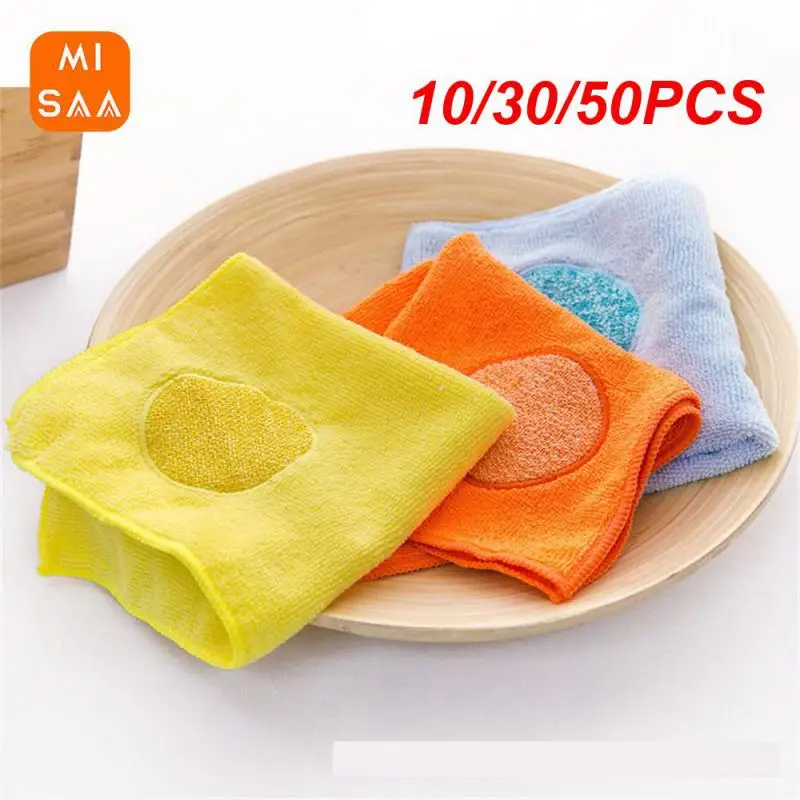 10/30/50PCS Pot Brush No Dead Corners Housework 30×30cm Household Cleaning Tools Kitchen Towels Modern Minimalist