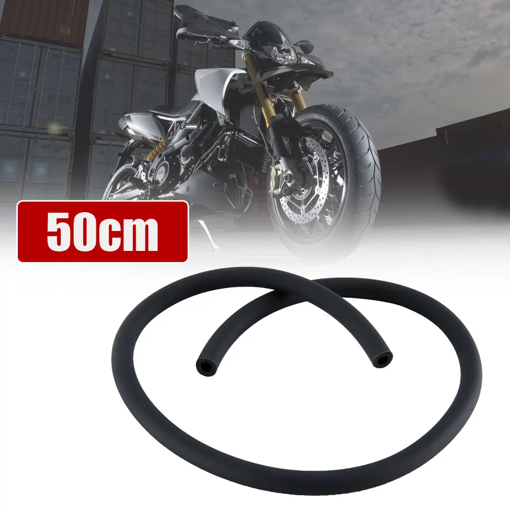 

1Set Black 50cm 4.5mm*8mm Bike Motorcycle Accessories Fuel Tube Hose Line Petrol Pipe for Motorcycle Dirt Bike ATV Gas Oil Tube