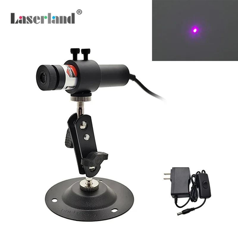 405nm 100mW 200mW Focusable Violet Blue Laser Dot Diode Module