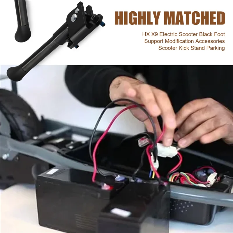 

Подставка для парковки электрического скутера для HX, подставка для ног, штатив, боковая поддержка, аксессуары для скутера