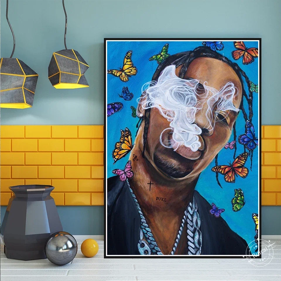 Travis Scott Poster Rap Music Prints Canvas Painting Wall Art Picture Home Decor quadro cuadros