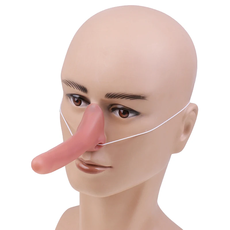 Latex Long Nose Long Wooden Nose Props Children'S Toys For Halloween Masquerade Carnivals Party