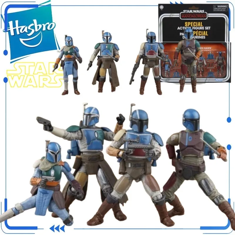 

Genuine Hasbro Star Wars The Vintage Collection The Mandalorian Shriek-Hawk Special Action Figure 4-Pack Set in Stock
