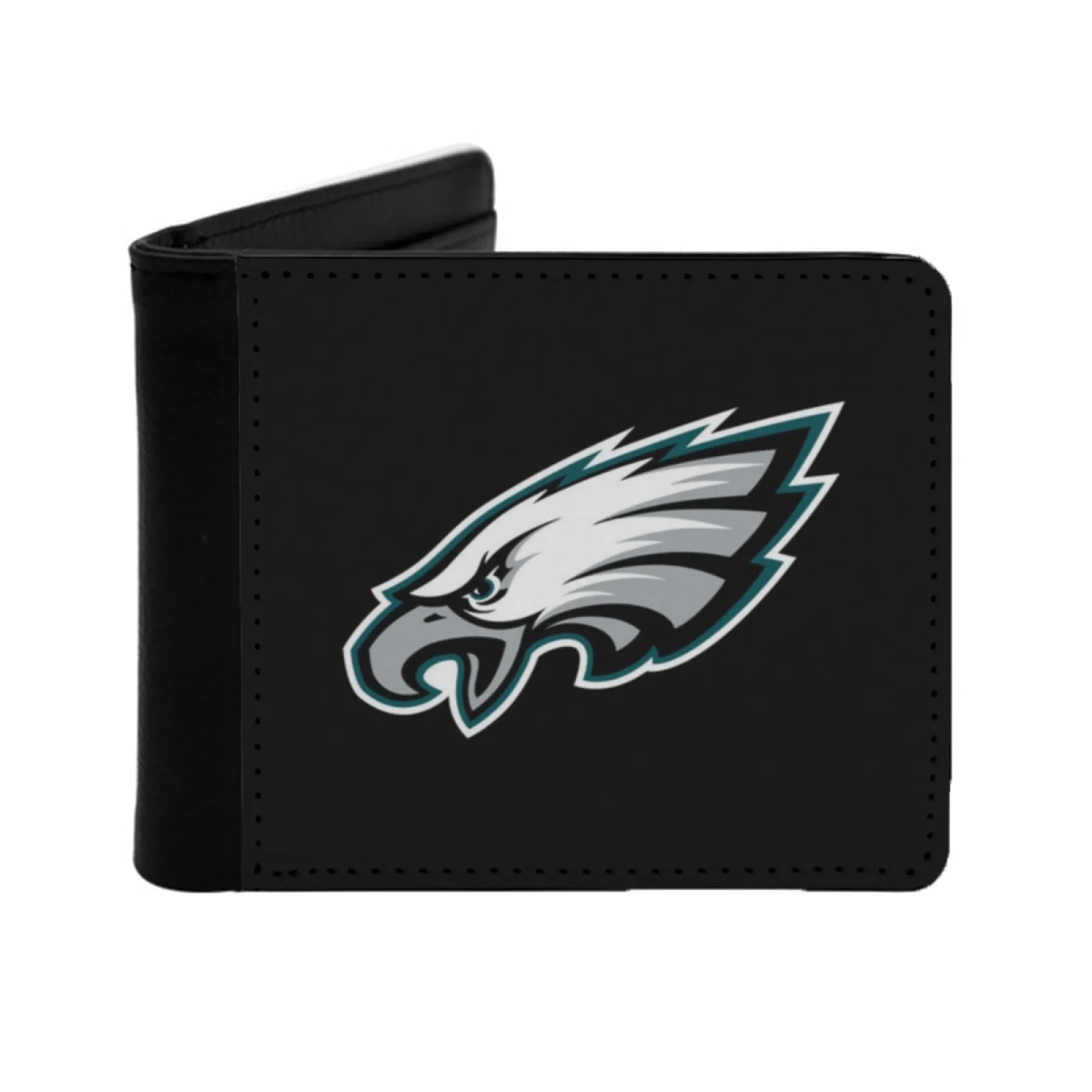 Eagle City Leather Men Wallets Credit Card Holder Purse Black Wallet Philadelphia Philadelphia Philadelphia Philadelphia