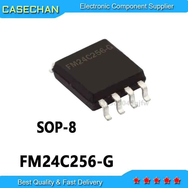 10PCS New and Original FM24C256-S FM24C256 SOP-8  FM24C256-G 