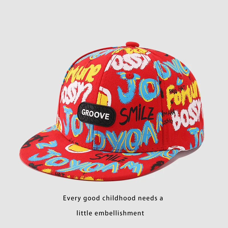 2026 New Kids Baseball Cap Boy Girl Snapback Hip Hop Cap Fashion Letters Children Baby Cap Adjustable Sun Hat For 3-10Y image 4