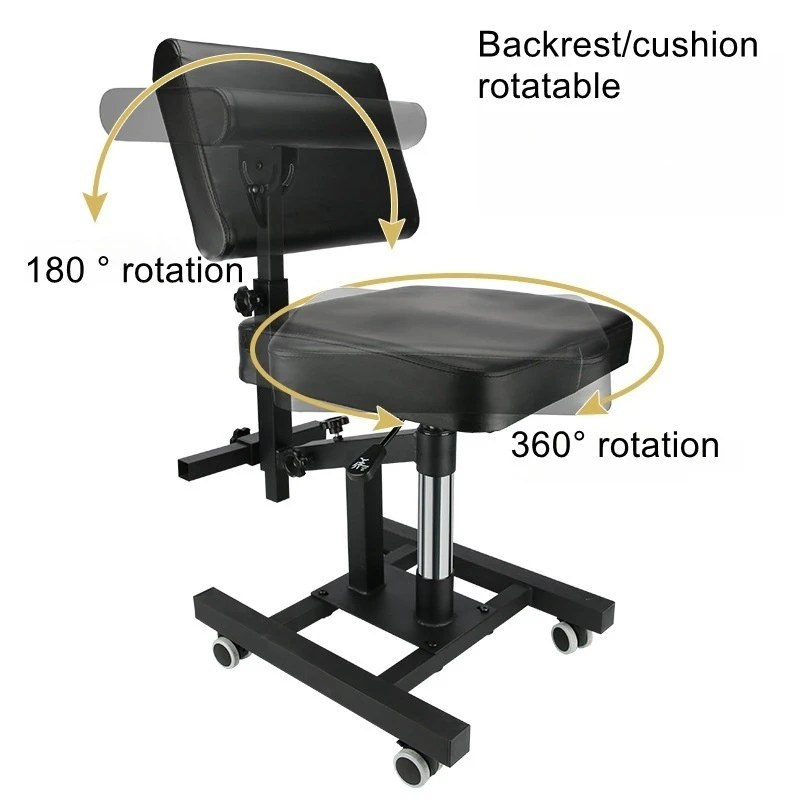 

Air pressure tattoo multifunctional chair for students, full back work chair, foldable and adjustable chair
