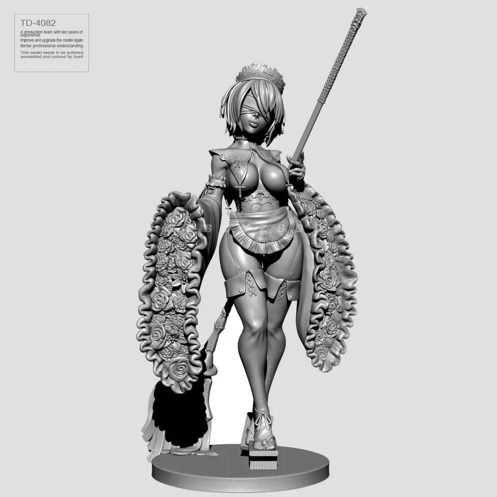 55mm 75mm Resin model kits figure beauty colorless and self-assemble TD-4082