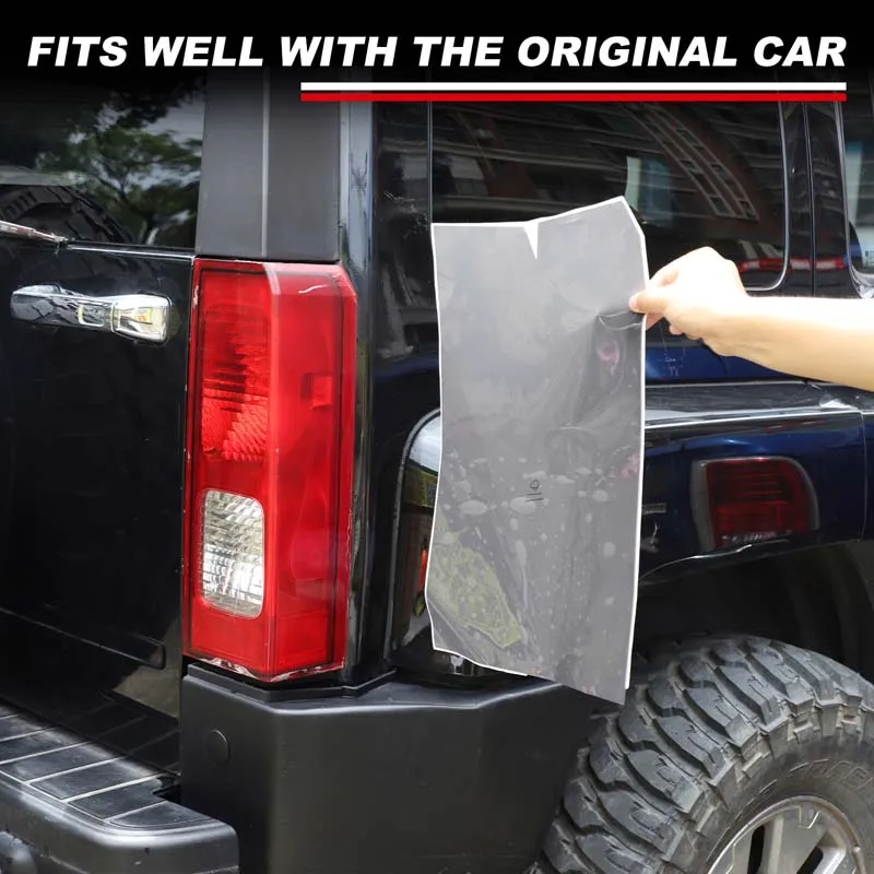 

For HUMMER H3 H3T 2005-2009 Black Auto Car Headlight Taillight Tint Film Sticker Decoration for Car Body Film