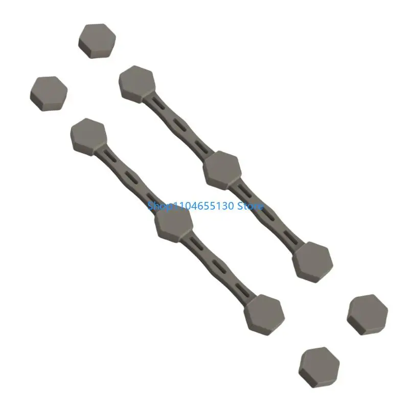 2 stks luchtfriteuten papieren clip set siliconen magnetische gespen keukengereedschap voor bakken