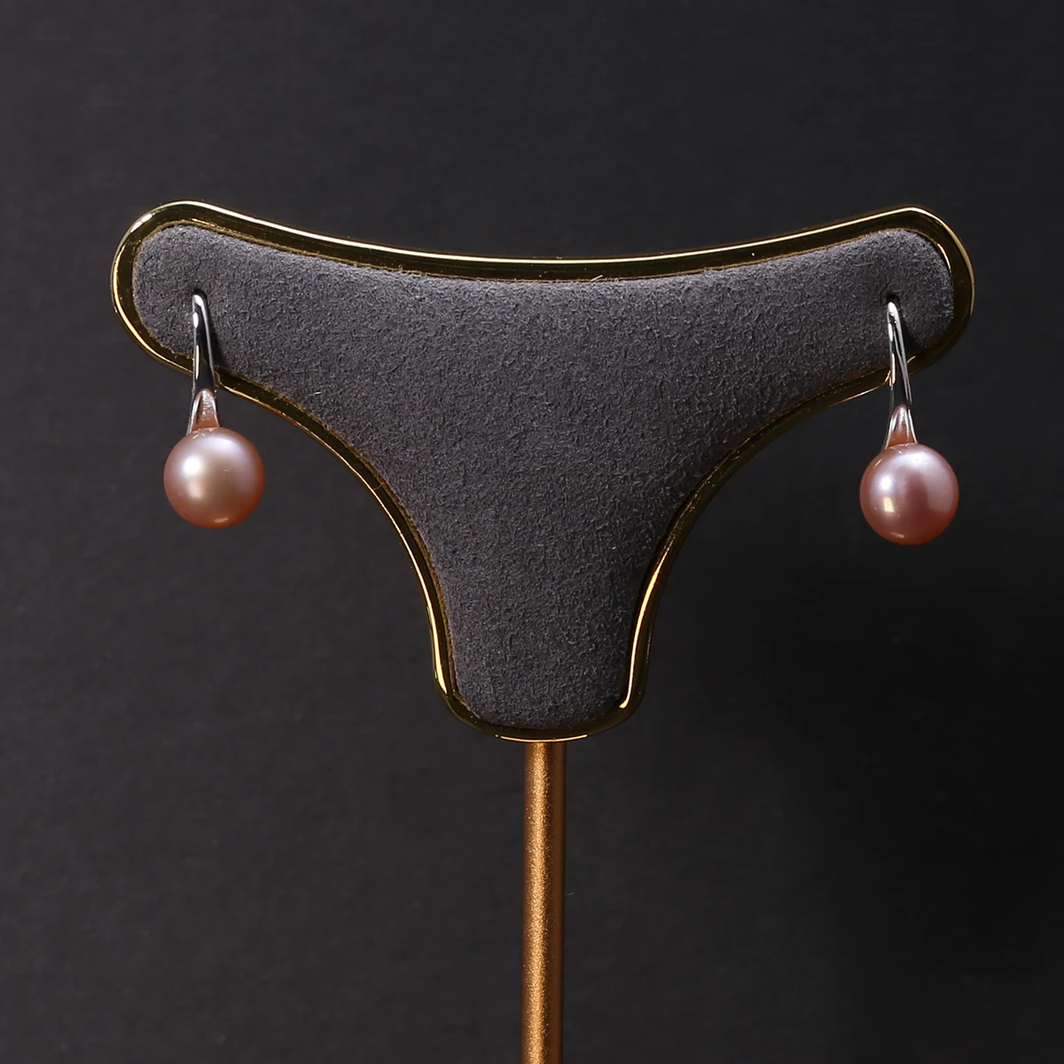 Hot High Quality Natural Freshwater Pearl Earrings Exquisite Jewelry Banquet  Wedding Party Jewelry Gifts For Women