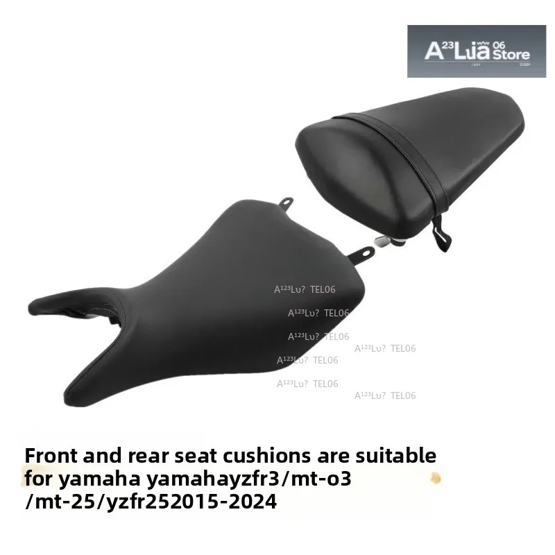 Seat Cover For YZF R3 R25 MT03 MT25 2015-2024 Rider Passenger Front Rear присоски