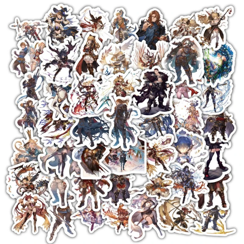 60/30/10PCS Lucifer Lilith Gran Lulua Beatrice Popular Game 2D Peripheral Luggage Stationery Decoration Waterproof Stickers