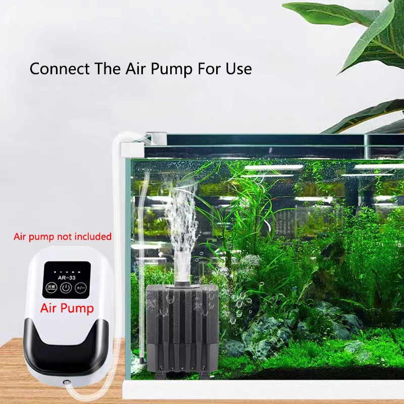 Bio Sponge Filter for Aquarium Fish Tank Shrimp Pond Air Pump Biochemical Filtration Noiseless Foam Spong aquarium accessories