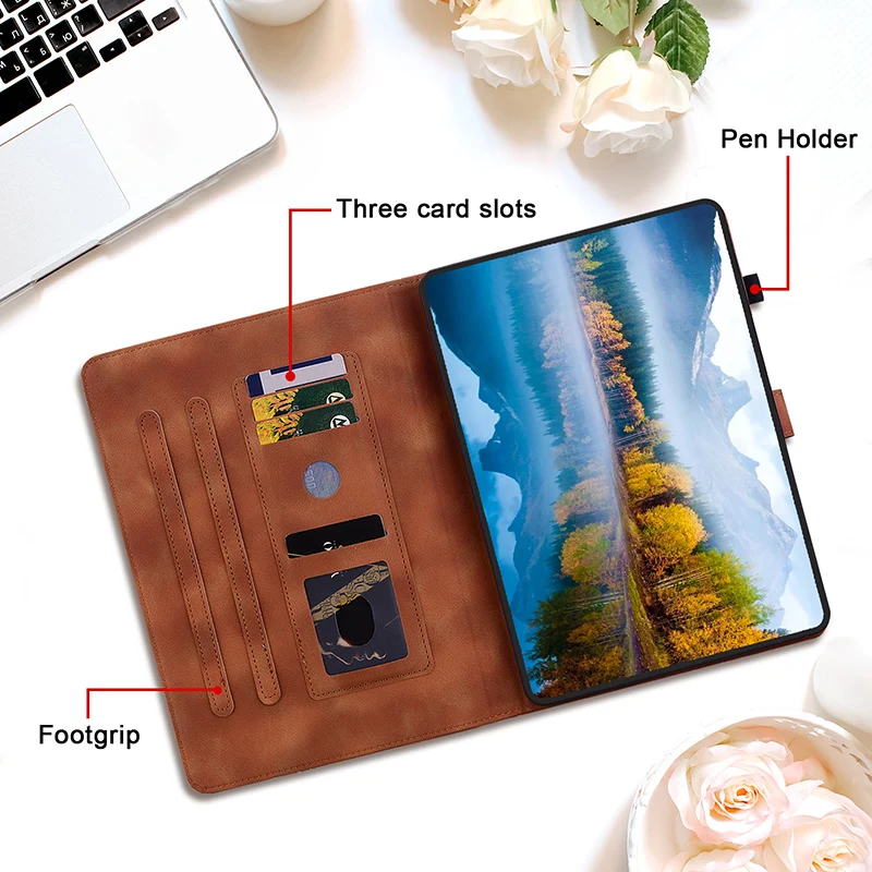 Leather Case For Lenovo Tab M11 Y700 5th K9 M9 M10 Plus 3rd 10.6 M10 5G 2023 Case P11 Pro Gen 2 11.5 M10 3rd 10.1 Tablet Cover