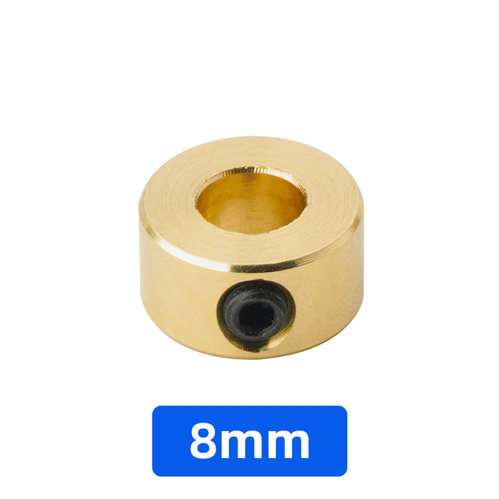 1pcs 6/8/9/9.5/10mm Wood Drill Bit Locator Stop Ring Drill Limiter Brass Depth Stop Collars Positioner Woodworking Tools