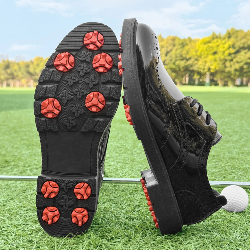 

New Golf Shoes Men Spikeless Golf Sneakers Comfortable Walking Footwear for Golfers