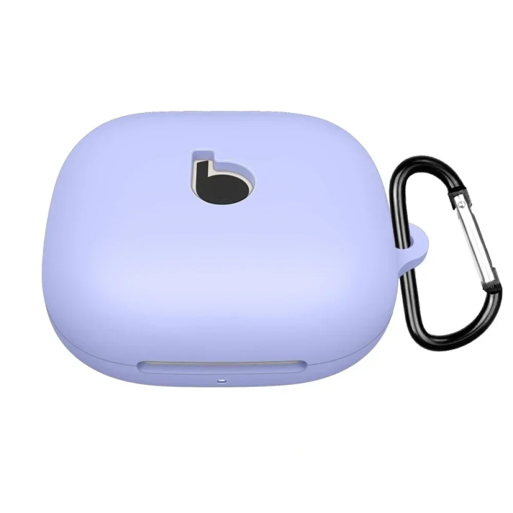 حافظة من السيليكون لهاتف Powerbeats Pro 2 حافظة سماعة الرأس مقاومة للسقوط مع حلقة تسلق وغطاء حماية مقاوم للغبار