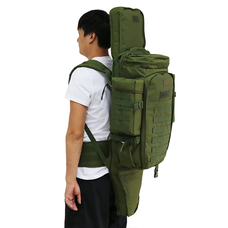 2024 70L Tactical Backpack for Men Outdoor High Capacity Hiking Bag Sports Attack Hunting Camping Rucksack Expanding