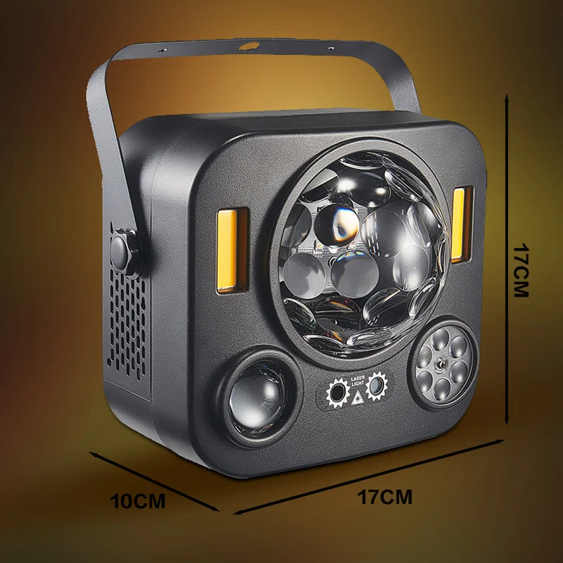 2025 New Party Disco Magic Ball Lights Remote Sound Activated Stage Patterns Device Holiday Dj KTV Dance Laser Projector