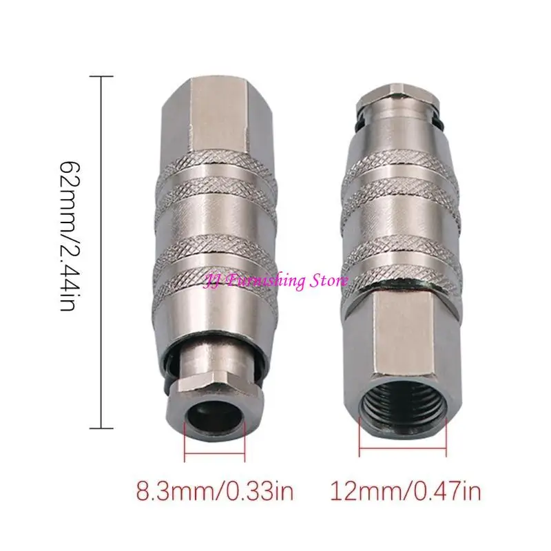 A9lb Metal Acpler Pneumatic Fitting Consival Connector Locking for Air Compressor