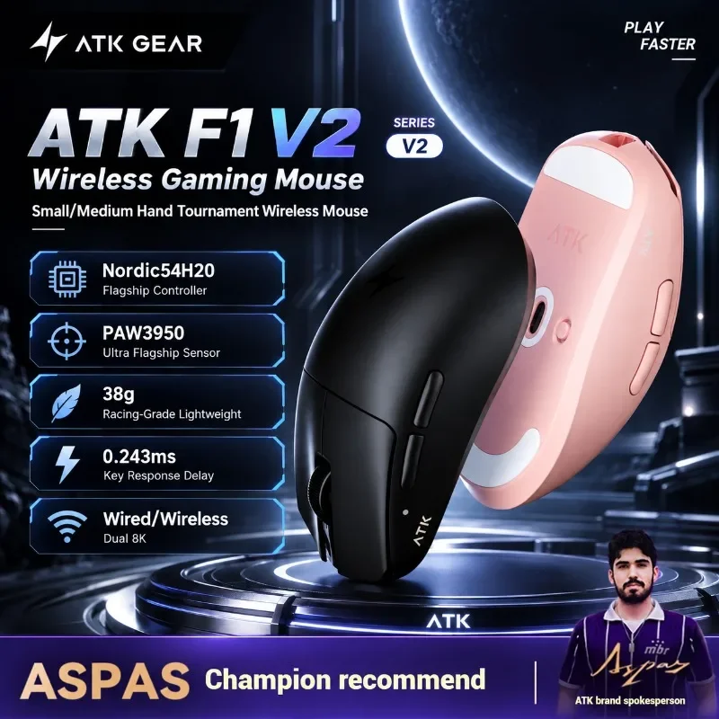 souris-de-jeu-sans-fil-atk-f1-v2-capteur-paw3950-ultra-39-g-legere-double-8k-faible-latence-ergonomique-accessoire-pour-pc-gamer-et-e-sport
