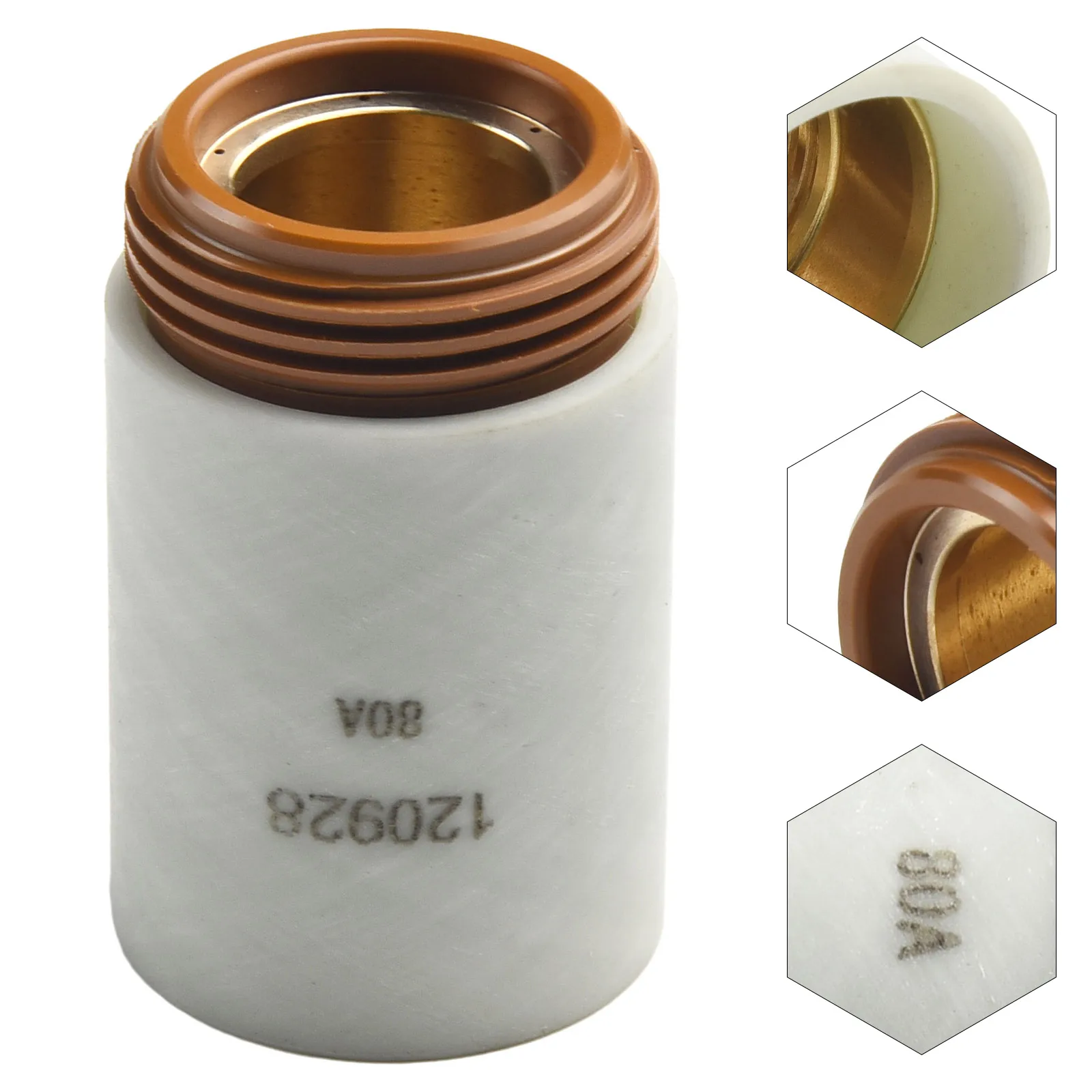 

Premium Plasma Retaining Cap 120928 40A 80A for Air Plasma Cutting Torch Compatible with Powe rmax 1000 1250 1650