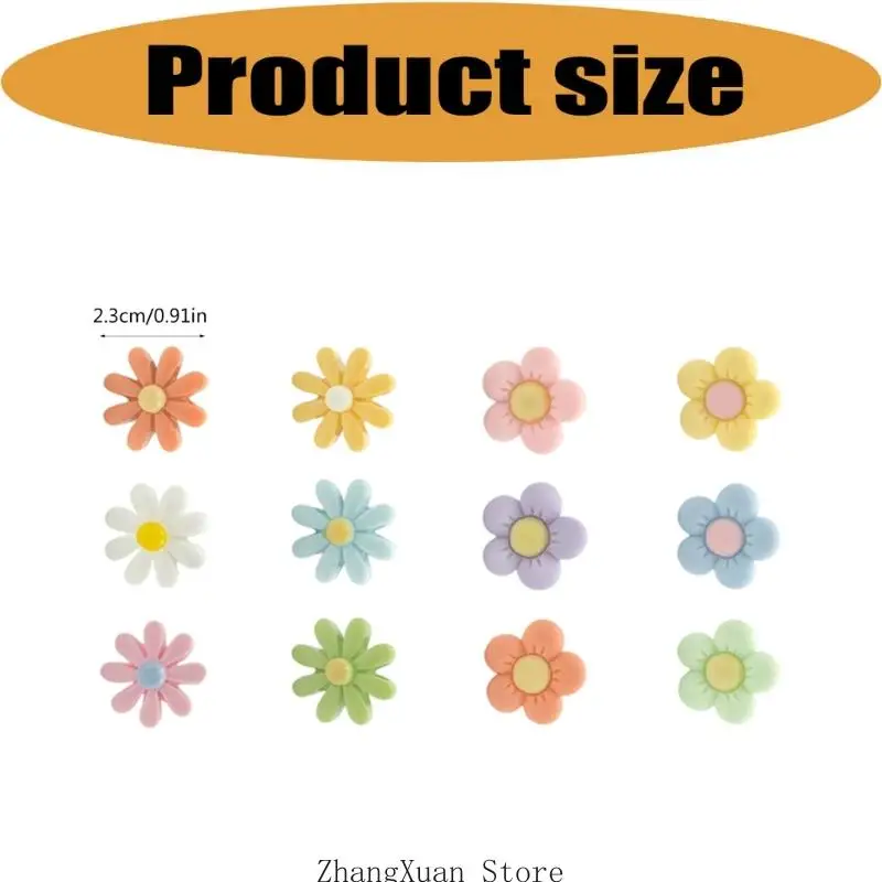 Blumenverzierungen für DIY-Bastelprojekte, sanfte und kräftige Töne für Heimbastelarbeiten, kreative Workshops und Enthusiasten – Detail 6