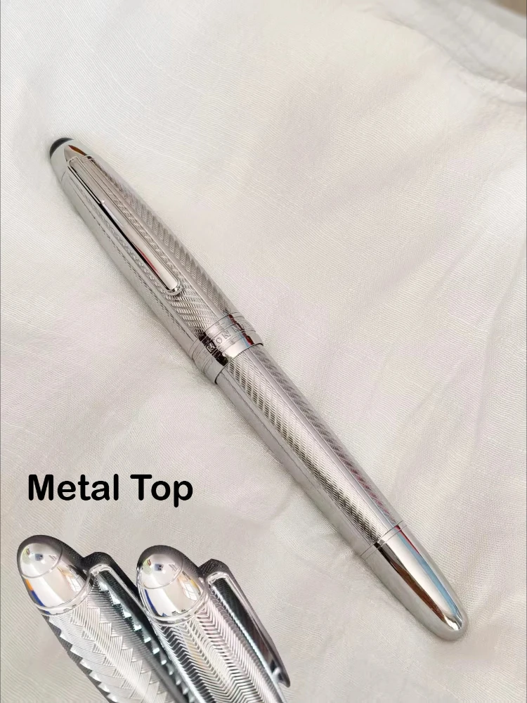 

LEMON M8 Поршневая металлическая перьевая ручка с узором, ручная полировка, мастерство, практика каллиграфии, офисные школьные принадлежности, канцелярские принадлежности