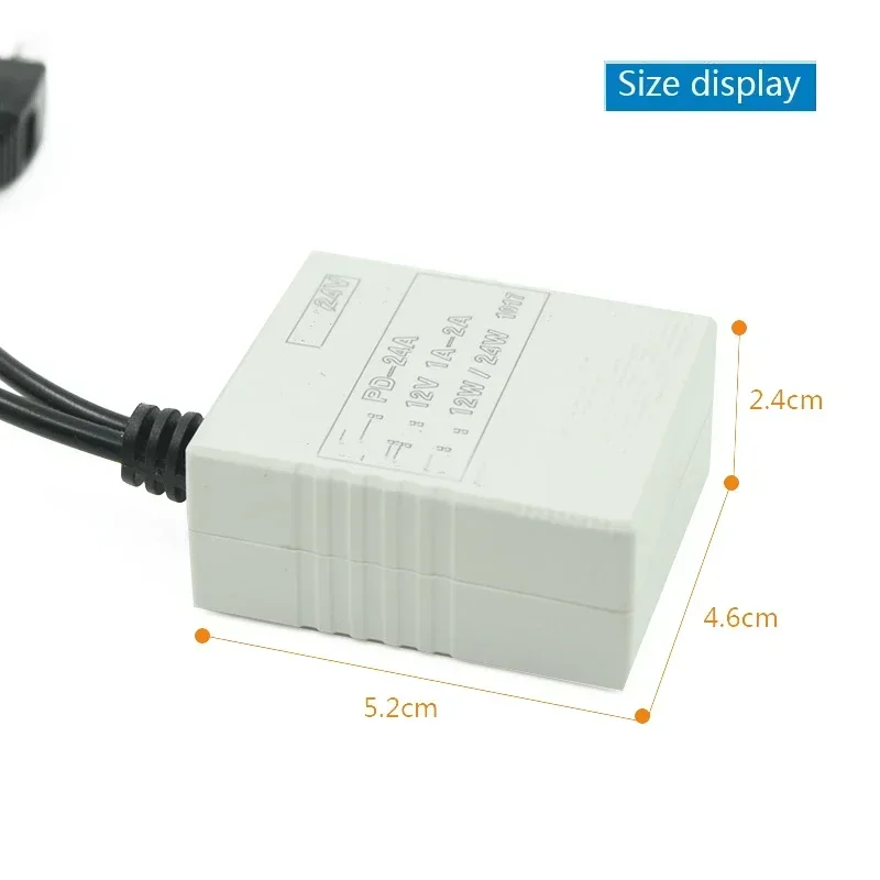 POE power supply IEEE802.3AF/AT 48V turn 12V2A POE Splitter Standard CCTV Monitor camera